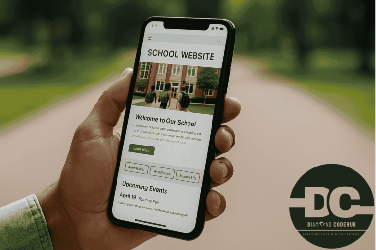 school website development Lucknow